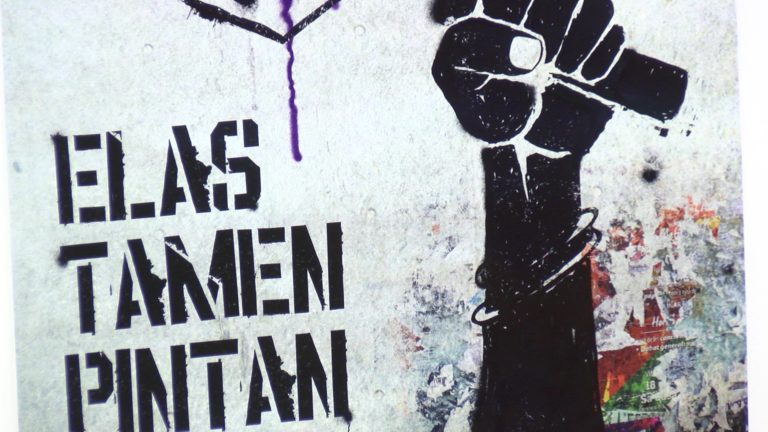Elas tamén pintan: reflexións feministas desde a arte urbana