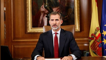 O discurso do Rei sobre Catalunya tamén entra no Parlamento galego