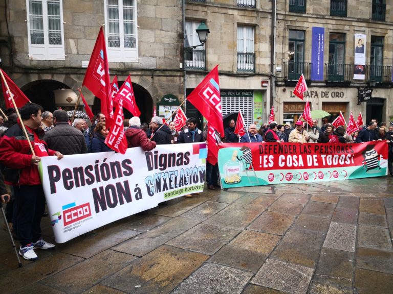 As e os pensionistas non cesarán as mobilizacións “ata que o Goberno rectifique”