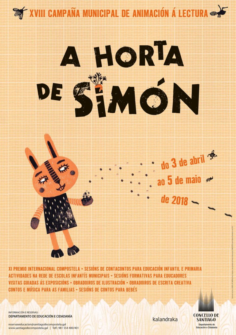 Compostela celebrará a XVIII Campaña de Animación á lectura do 3 de abril ao 5 de maio