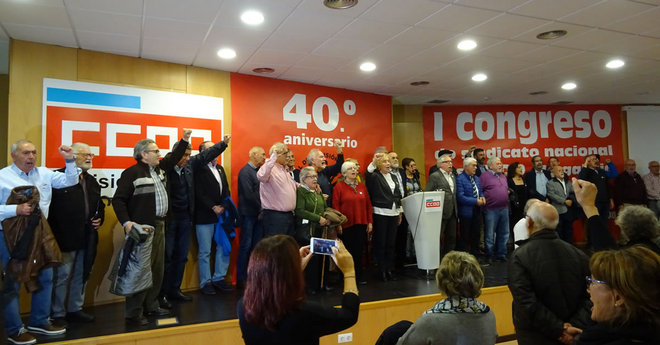 CCOO de Galicia celebra os 40 anos do seu primeiro Congreso