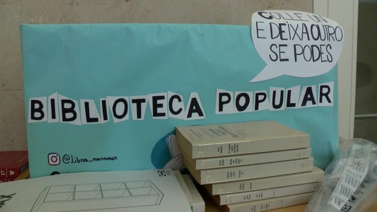 Espallar libros por Compostela. Así funciona a rede de bibliotecas populares