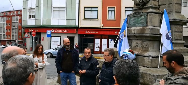 Vía Galega reivindica os dereitos nacionais na homenaxe aos Mártires de Carral