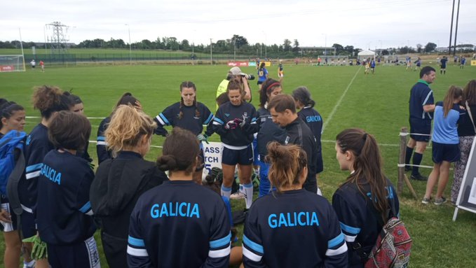 12-0 e 7-9. A Selección Galega de Fútbol Gáelico comeza o segundo día de Mundial cunha victoria e unha derrota