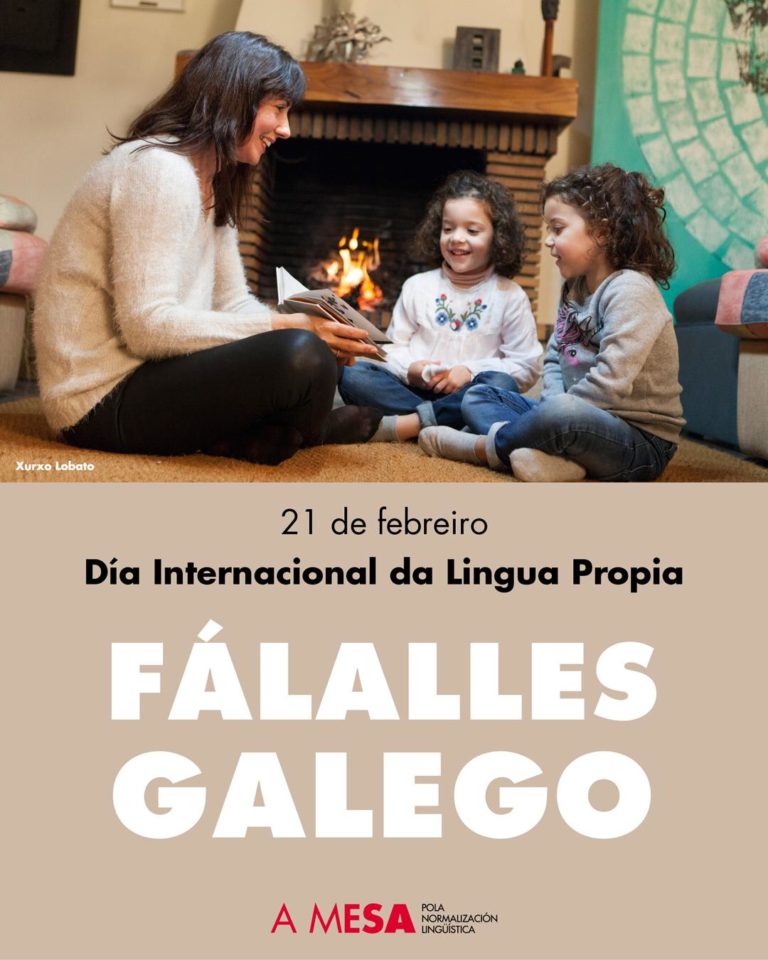 “Fálalles en galego!”. A Mesa celebra o Día Internacional da Lingua Propia
