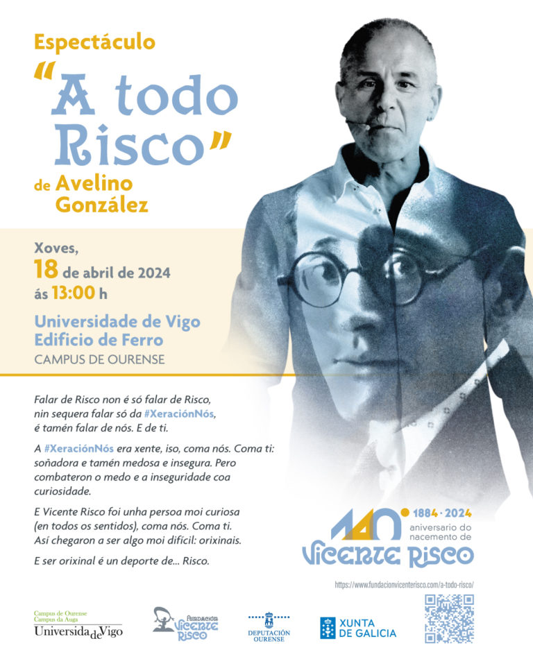 ‘A todo Risco’, un espectáculo de Avelino González co que celebrar o 140 aniversario do galeguista